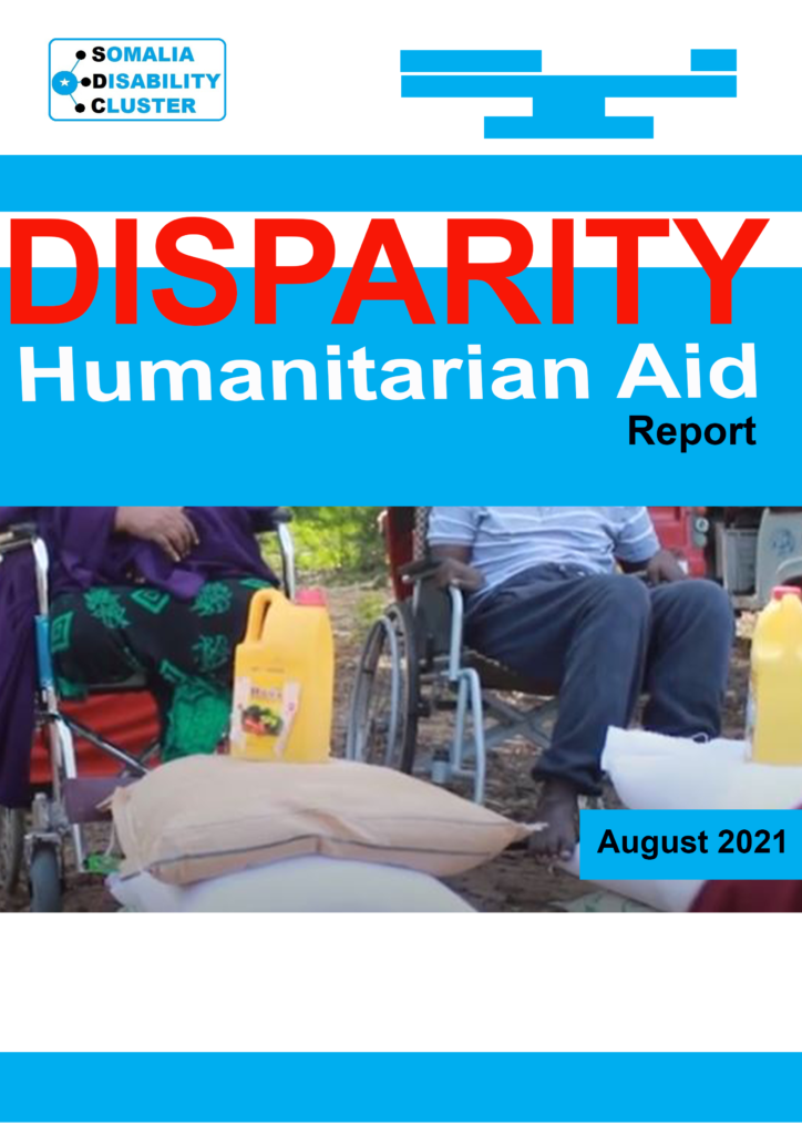 Disparity Humanitarian Aid Report Somalia 2021